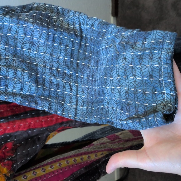 ✨ Kantha Bae Cowl Split Pullover Osfm - Picture 10 of 10